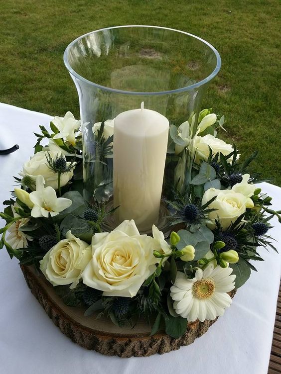 Canberra mucho extremidades Glass Hurricane Vase and Candle Holders - Event Decor Hire