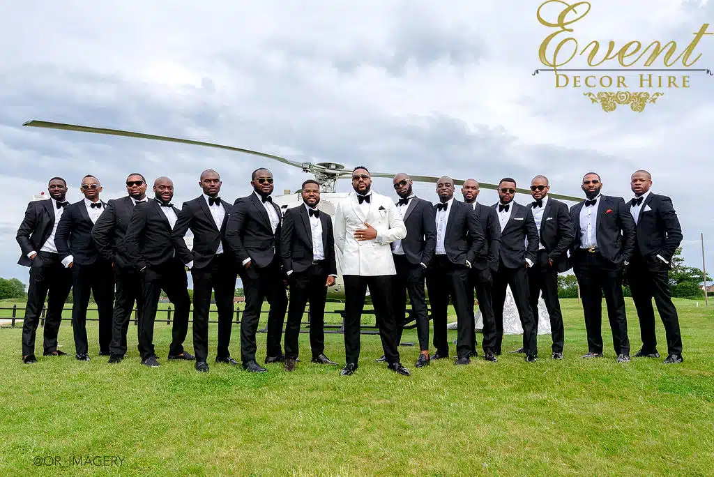 nigerian groomsmen wedding london