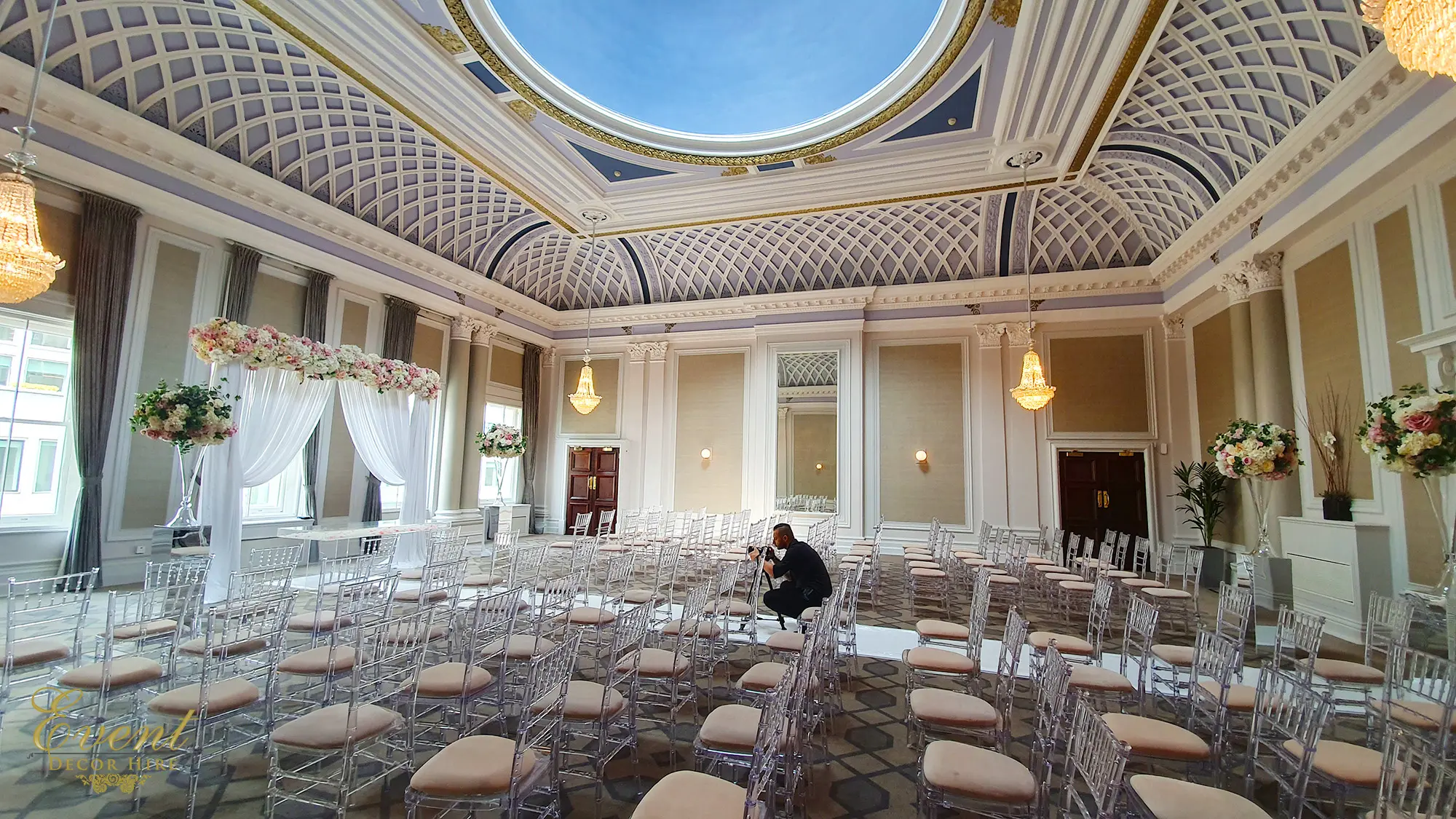 wedding grand connaught rooms crown suite