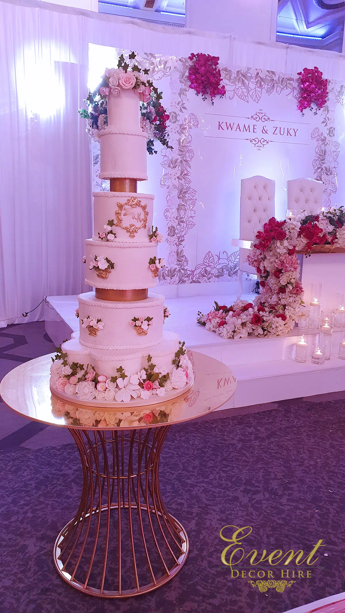 wedding cake table ideas
