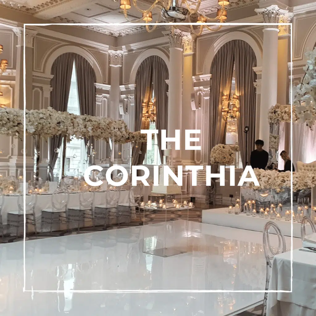 corinthia hotel wedding