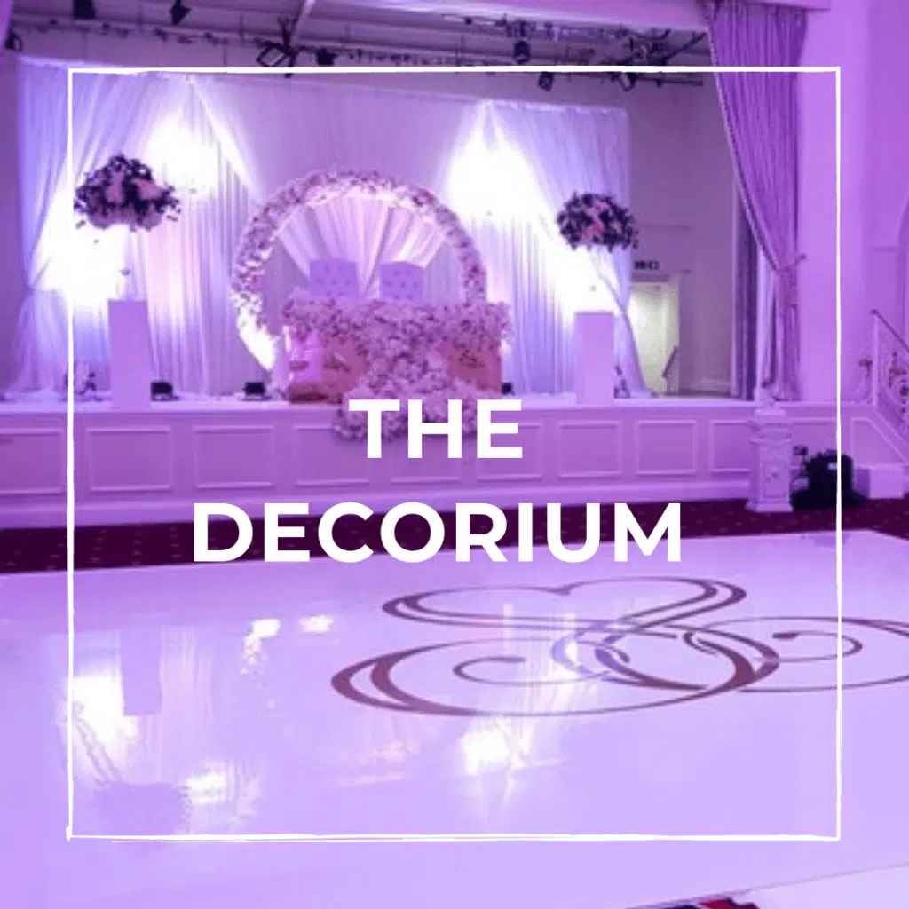 the decorium wedding