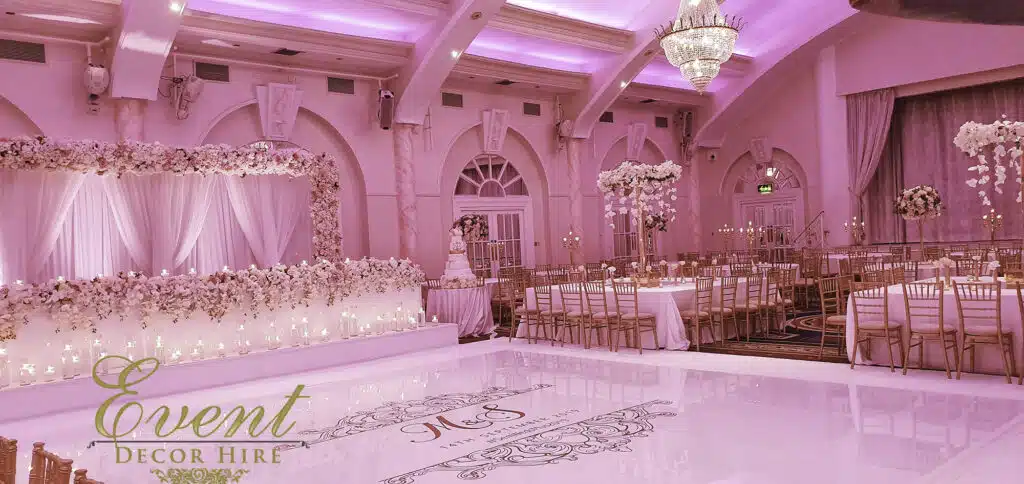 wedding reception luxury decor ideas london