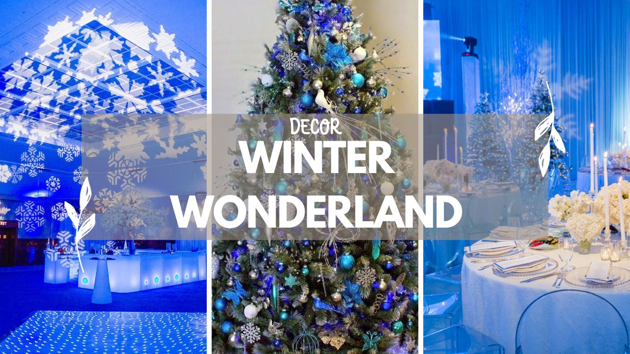 Winter Wonderland Event Decor - Event Decor Hire